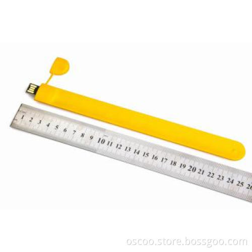 New silicon slap bracelet usb pendrive